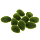 10x Mini Artificial Moss Balls Moss Stones Grass Turf Stones Fairy Garden A