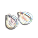 76mm Colorful Chandelier Glass Crystals Lamp Prisms Parts Hanging Drops PendantZ
