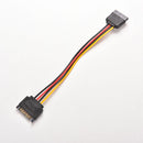 8 Inches Male to Female 15 Pin 15P SATA Power Extension Cable HAMT 2017