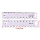 1PC DIY Sewing Patchwork Ruler Ultrathin Soft 21cm Quilting Sewing ToolsBX