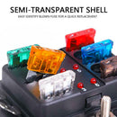 Car Blade Fuse Assortment Assorted Kit Blade Set Auto 220 Pcs Truck Automotive