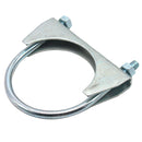35794 3" Zinc Plated Round U  Saddle Exhaust Clamp