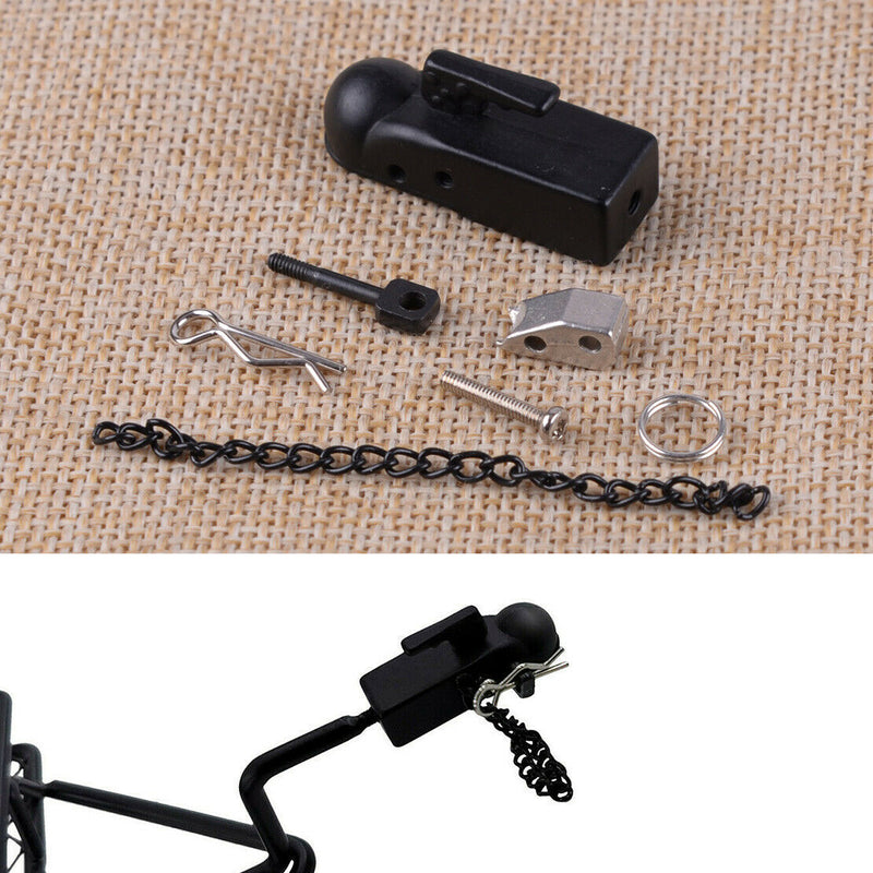 Hitch Tow Trailer Hook Assembly Fit For 1/10 RC SCX10 Traxxas TRX4 90046 90047