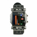 Luxury Men's Stainless Steel Watch LED Sports Date Bracelet Digital Wristwa A6W0