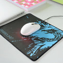 Voground Blue Dragon Speed Locking Edge Natural Rubber Mouse Pad Large Wate