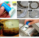 Magic Stainless Steel Metal Wash Brush Rust Remover Cleaning Detergent Stick~~