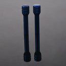 1Pair Universal Car Truck Aluminum Interior Door Lock Knob Pins Cover blue