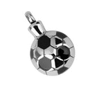 Stainless Steel Sports Soccer Ball Football Pendant Cremation Jewelry