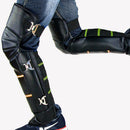 Motorcycle Protect Warm Knee Pads Winter Windproof PU Leather Kneepad