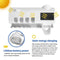 Solar UV Light Ultraviolet Toothbrush Sterilizer Automatic Toothpaste Dispe B7D7