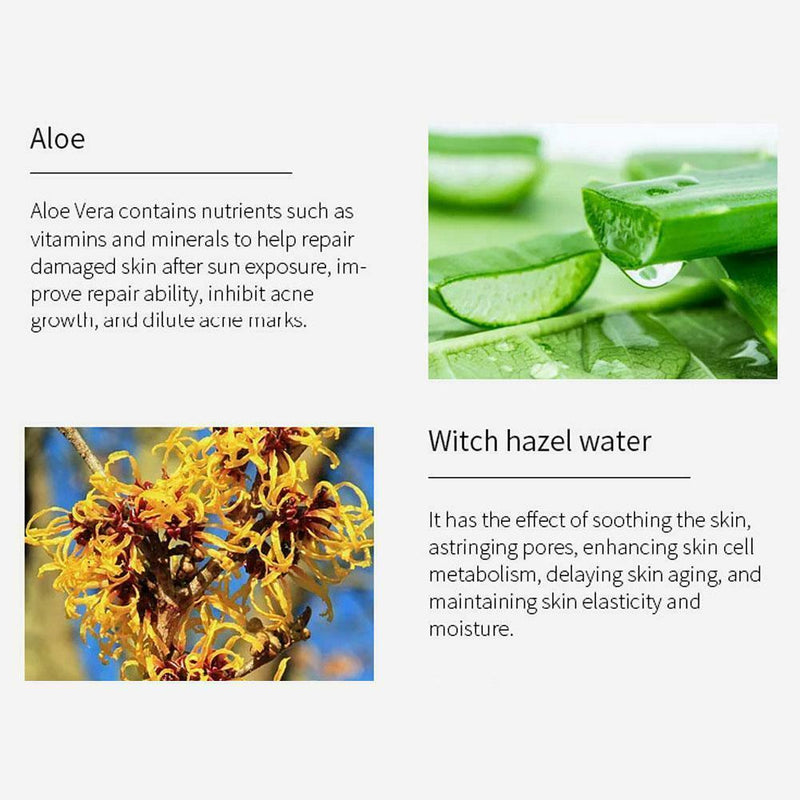 30ml Aloe Essence Moisturizing And Soothing Liquid Glass Dropper Bottle