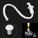 7Ceramic Holders for Tiki torch Wine bottle oil lamp COTTON Kerosene Wick gdads