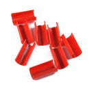 Red Car Door Hinge Cover Protector Trim Exterior Decor For Jeep Wrangler JL