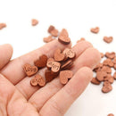 Wooden MDF Love Hearts Craft Scatter Patch Wedding Christmas Tree Decoration