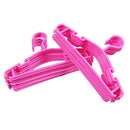 Pink color Set of 50 Pieces Hangers for baby and child in plastic Durable P
