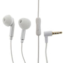 In-Ear Handsfree Headphones Earphones with Mic for Smart Phones White