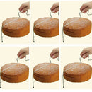 Cake Slicer Cutter & Levelling Adjustable wire Saw blade Leveller Birthday Party