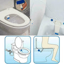 Water Spray Non Electric Mechanical Bidet Toilet Seat White Accessory R5D5