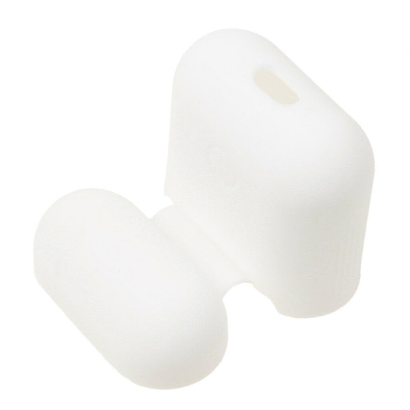 White+Red Silicone Case Protector Bumper Box For AirPods Wireless Earpod