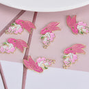 10Pcs/Lot Enamel Alloy Mermaid Charms Metal Pendants DIY Jewelry Findings Cra OZ