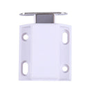 White Push To Open Magnetic Door Drawer Cabinet Catch Touch Latch D6R1