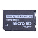 5X(Memory Stick Pro Duo Mini MicroSD TF to MS Adapter SD SDHC Card Reader  Z4D1)