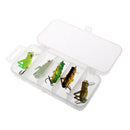 5Pcs Flying Fishing Lure Jig Wobbler Lure Grasshopper Insects Fishing Tackle