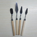 Student Oil Painting Tools Stainless Steel Palette  Set Professional