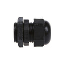 20 Pcs PG16 Black Plastic Glands Connectors for 10mm to 14mm Cable X5E5