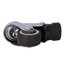 4Pcs Mini Small Casters 1 Inch M8X15Mm Tpe Silent Wheels With Brake Univers L1Y4