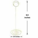 Wire Shape Place Card Holder Stands, Table Name Number Holders, Paper Menu  Z5P6