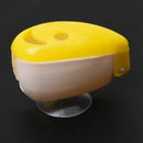 4 PCS Smile Face Antibacterial Toothbrush Cover Holder with Suction Cup Bat