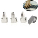 4pcs Guitar Picks Metal Index Finger Picks Instrument Part Accessories