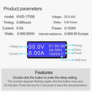 Mini Dual USB Current Voltage Tester USB Ammeter Charging Tester Monitor US