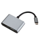 Usb C To Hdmi 4K Vga Adapter Usb 3.1 Type C Usb-C To Vga Hdmi Video Convert N4H5