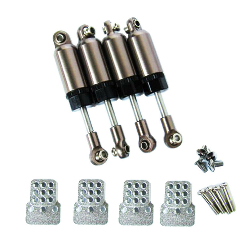 Pack of 4 Metal Shock Absorber w/ Extension Kits Set for 1:16 WPL C24 C14 Pickup