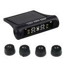 Solar Car Tire Pressure Temperature Monitor Tyre Detection External Sensors