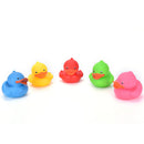 Colorful Mini Bathtime Rubber Duck Bath Squeaky Water Play Fun Kids  -Q