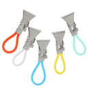 Durable Tea Towel Hanging Clips Clip On Hook Loops Hand Towel Hangers 5X F Gw