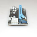 mPCIe to PCIe Riser PCI Express 1x to 16x Adapter SATA 6-Pin Power Cable