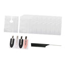300X Disposable Hair Cutting Cape Transparent Hairdressing Apron for Barber