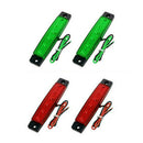 8 Pack Red Green Boat Navigation LED Stern Lights Marine Starboard Light 12V