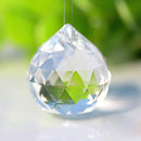 30x35mm Chandelier Ball Drop Crystal Glass Lamp Pendant Loose Spacer Bead Clear"