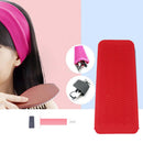 Hot Styling Tools Hair Straightener Heat-resistant Protection Safety Mat Red