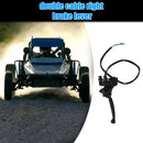7/8 Dual Pull RH Brake Lever with Parking Brake for ATV Quad Bike 4 Wheeler