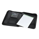 Padfolio PU Leather A5 Portable Business Portfolio Folder with Calculator f