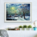5D Snow Landscape Diamond Painting Embroidery DIY Cross Stitch Home Decor