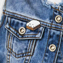 Creative Cartoon Cat Brooch Cute Badge Metal Pins Jacket Ornament (Style 3) A