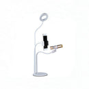 Flexible Selfie Live Stream Holder with LED Camera Light Dimmable Lazy Desk