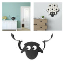 Iron Toilet Roll Holder Paper Tissue Storage Dispenser Stand Wall Mounted